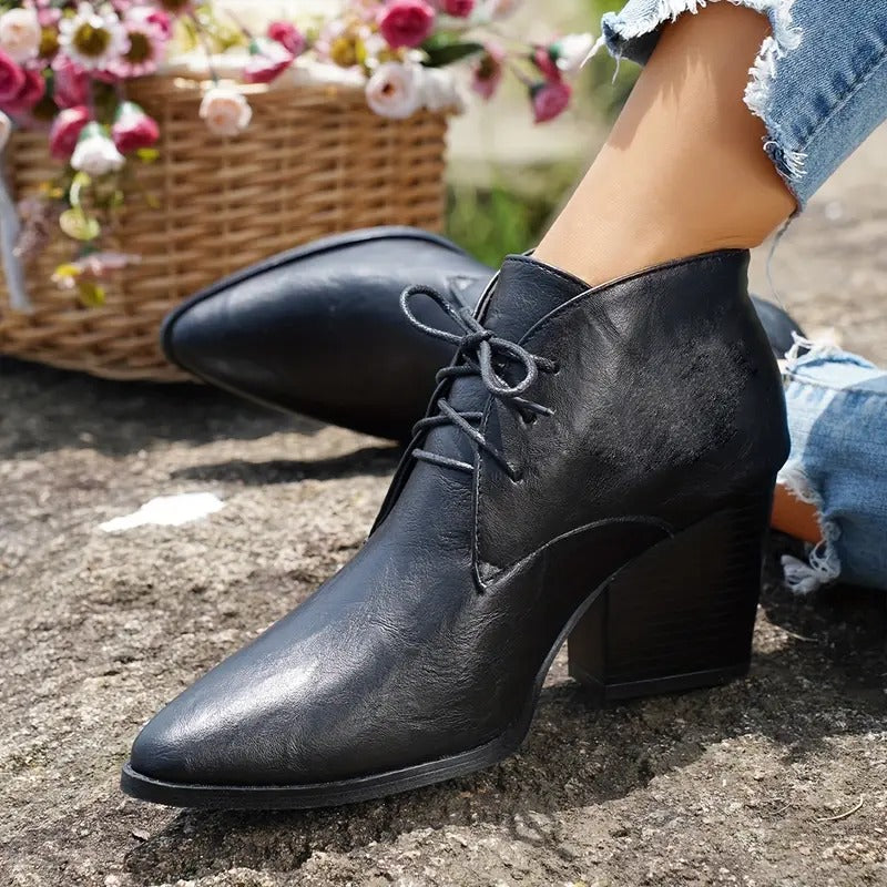 Women's Stunning Lace Up Platform Boots