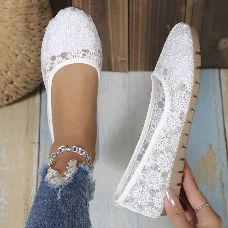 Women's Floral Lace Sandals