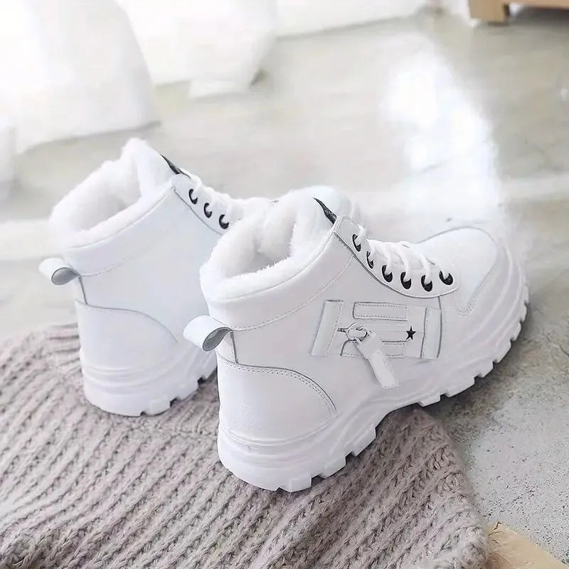 Women's Plush Lined Ankle Boots