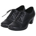 Women's Lace-Up Deep-Cut Ankle Boots