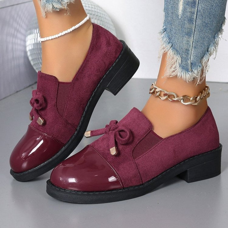 Women's Thick-soled High-heeled Loafer