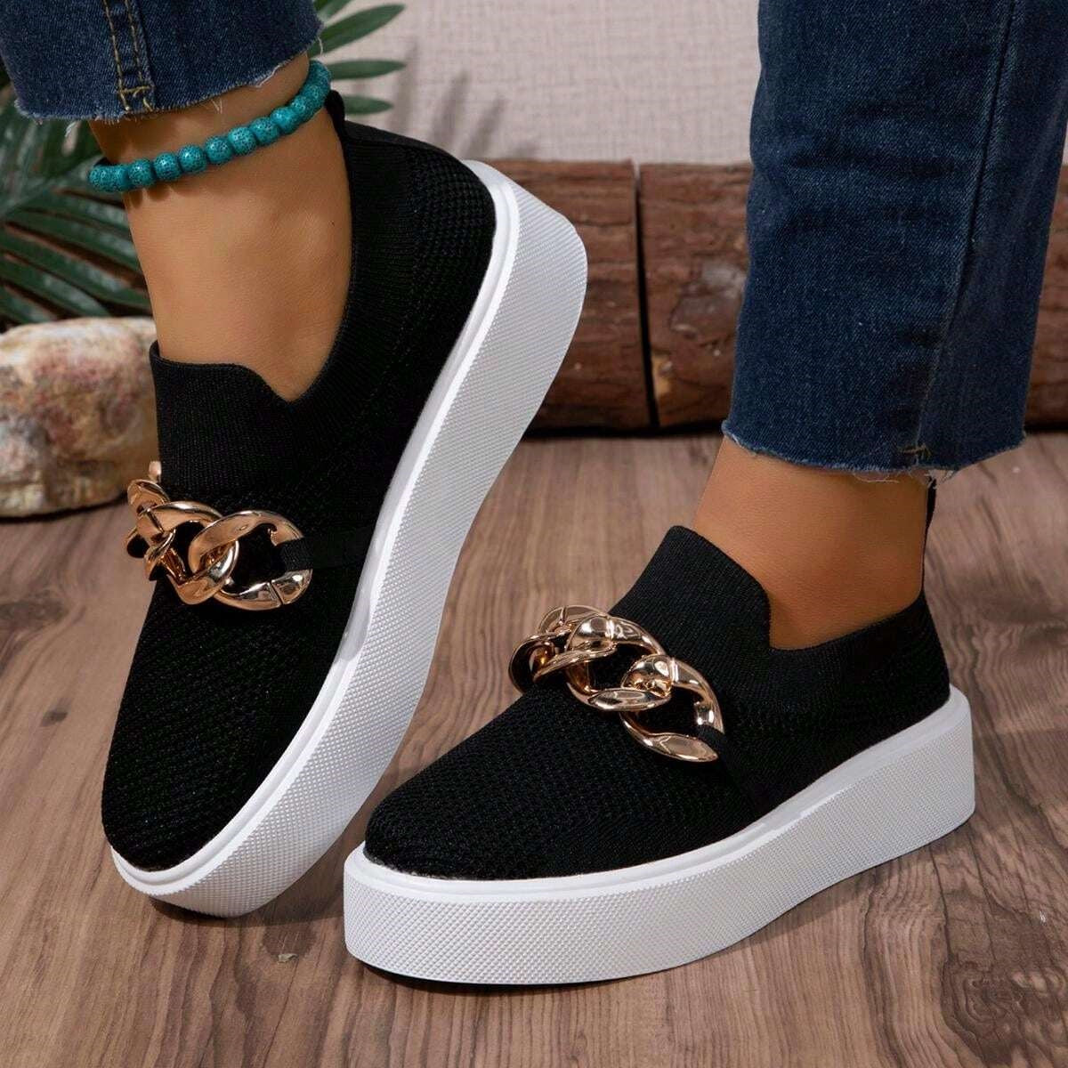 Stylish Flat Bottom Loafers
