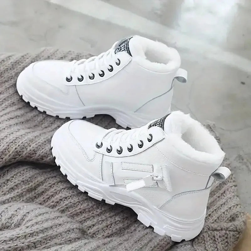 Women's Plush Lined Ankle Boots