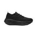 All Black Knit Cushion Sneakers