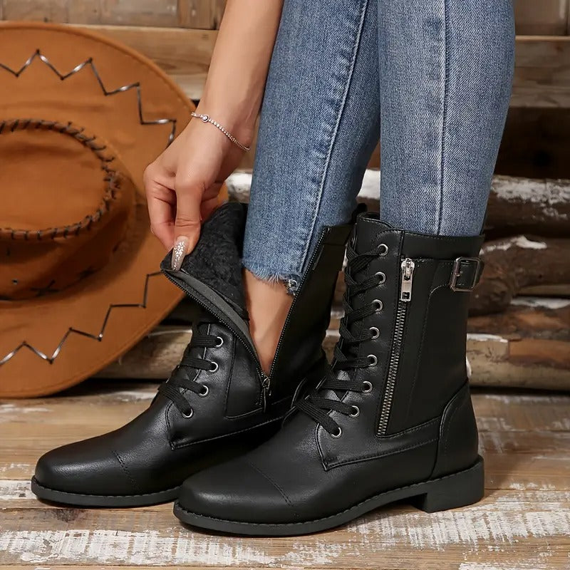 Women's Elegant Mid-Calf Boots