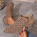 Women's Round-Toe Chelsea Boots