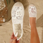 Women's Vacation Straw-Soled Loafers