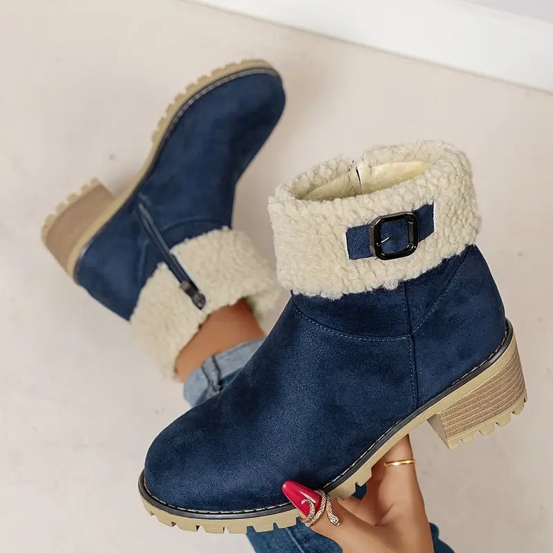 Comfy Lining Warm Ankle Boots