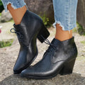 Women's Stunning Lace Up Platform Boots