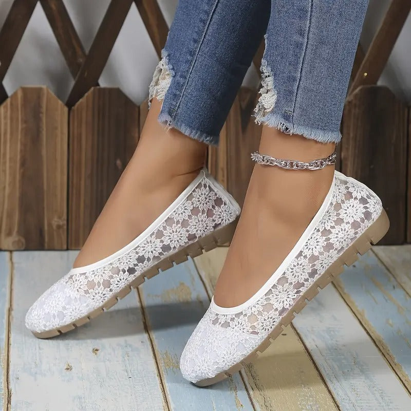 Women's Floral Lace Sandals