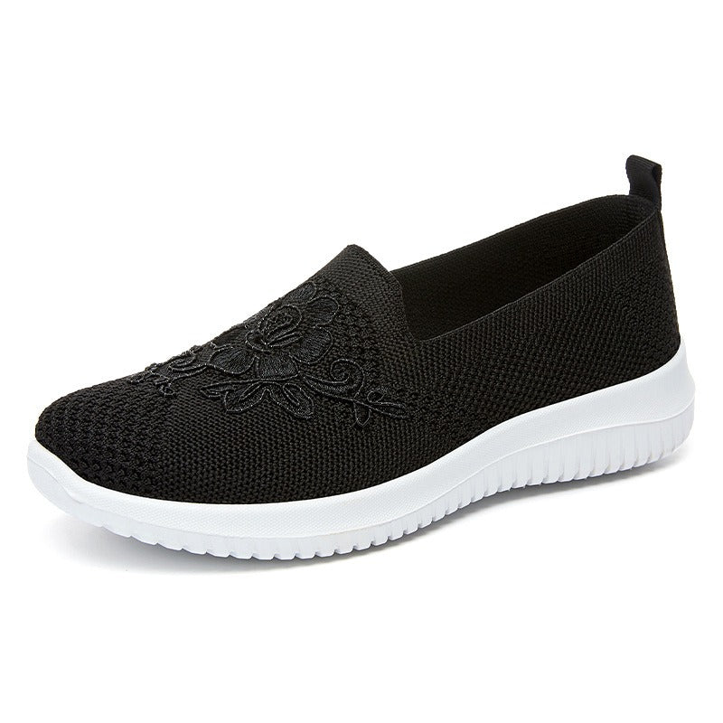 Women's Rose Breathable Flat Shoes