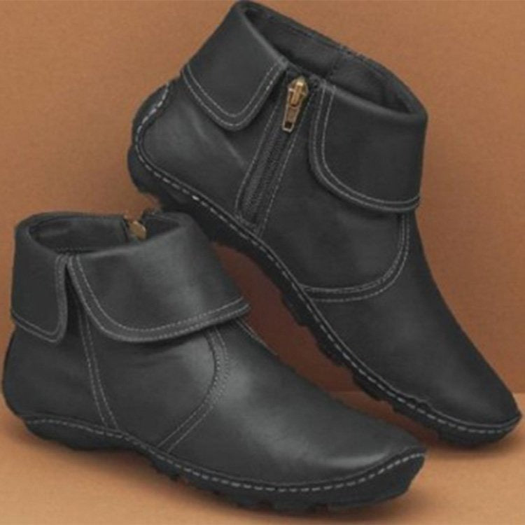 Womens Vintage Leather Boots