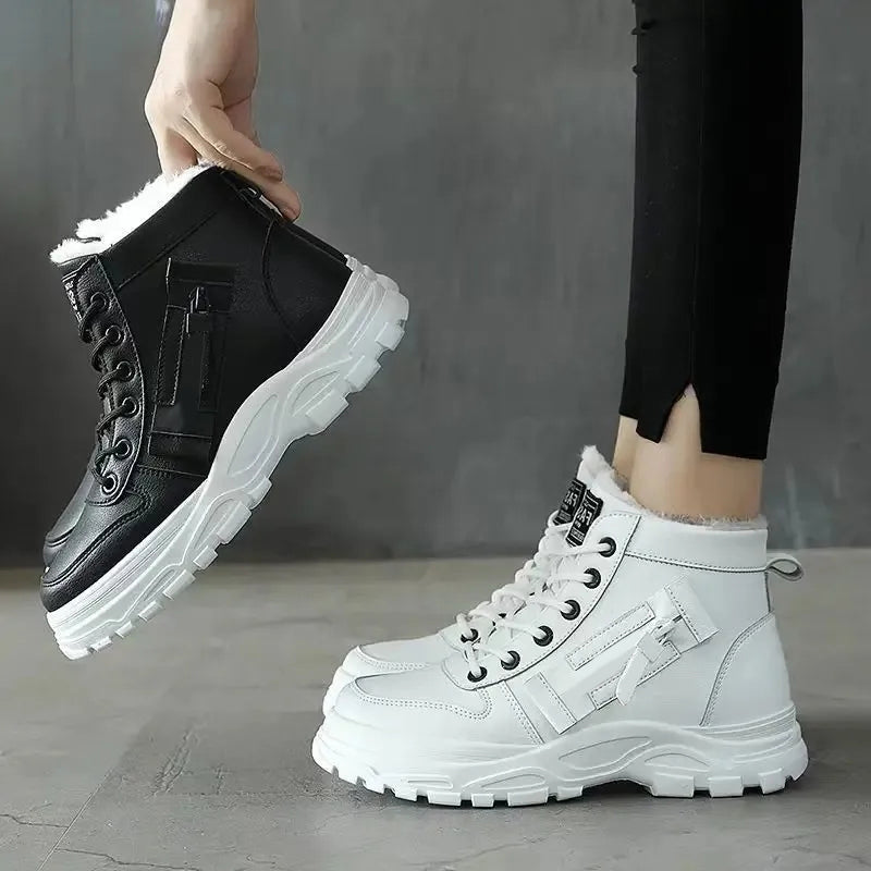Women's Plush Lined Ankle Boots