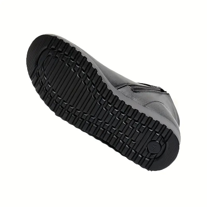 Women's Solid Color Minimalist Boots