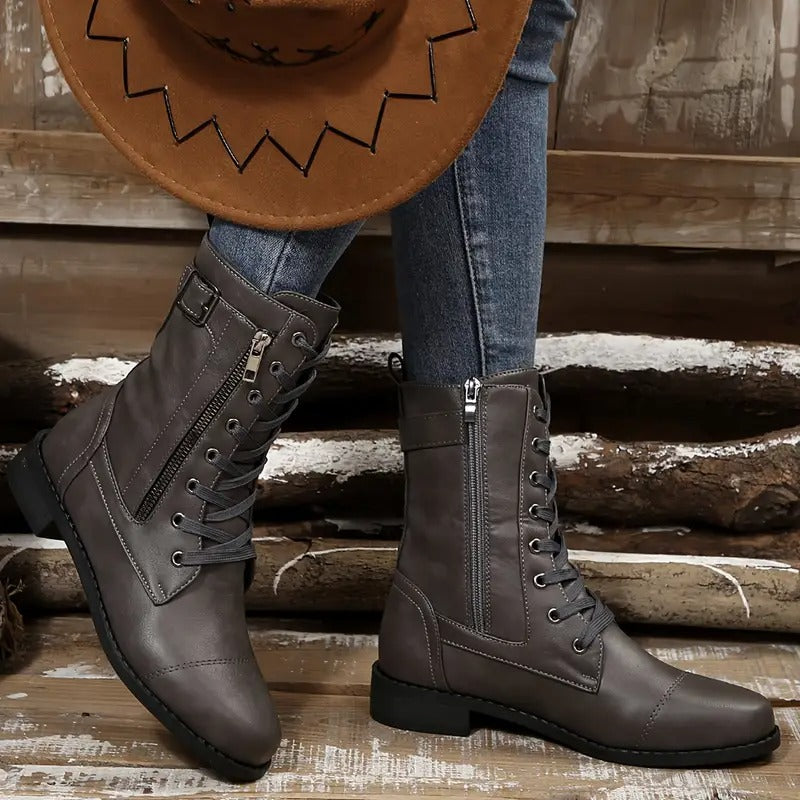 Women's Elegant Mid-Calf Boots