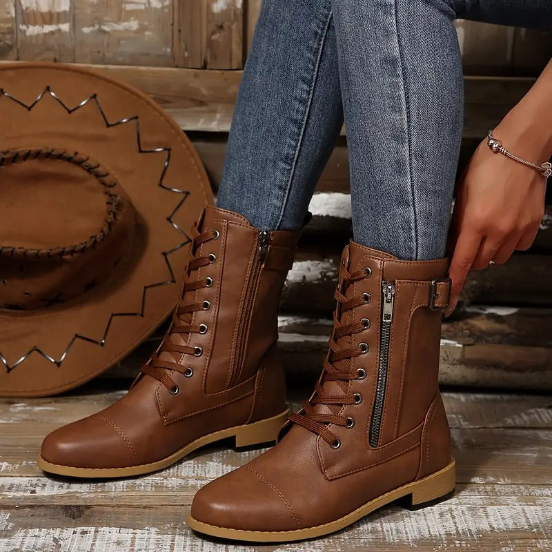 Women's Elegant Mid-Calf Boots