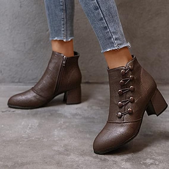 Fashion Retro Pointed Toe Pumps