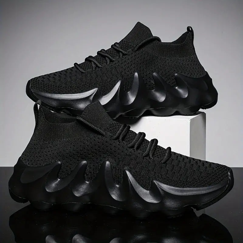 Men's Solid Trendy Slip On Platform Shoes