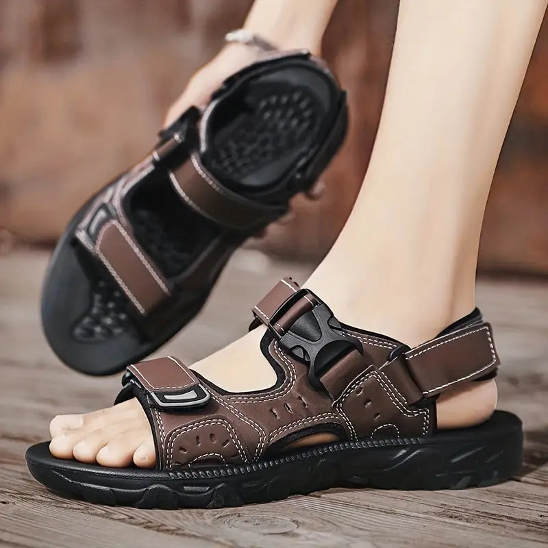 MEN'S SUPPORT SLIP-RESISTANT SANDALS