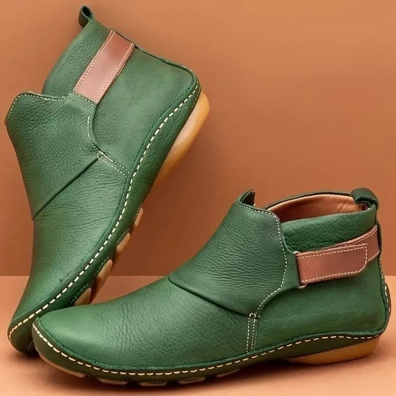 Womens Vintage Leather Boots